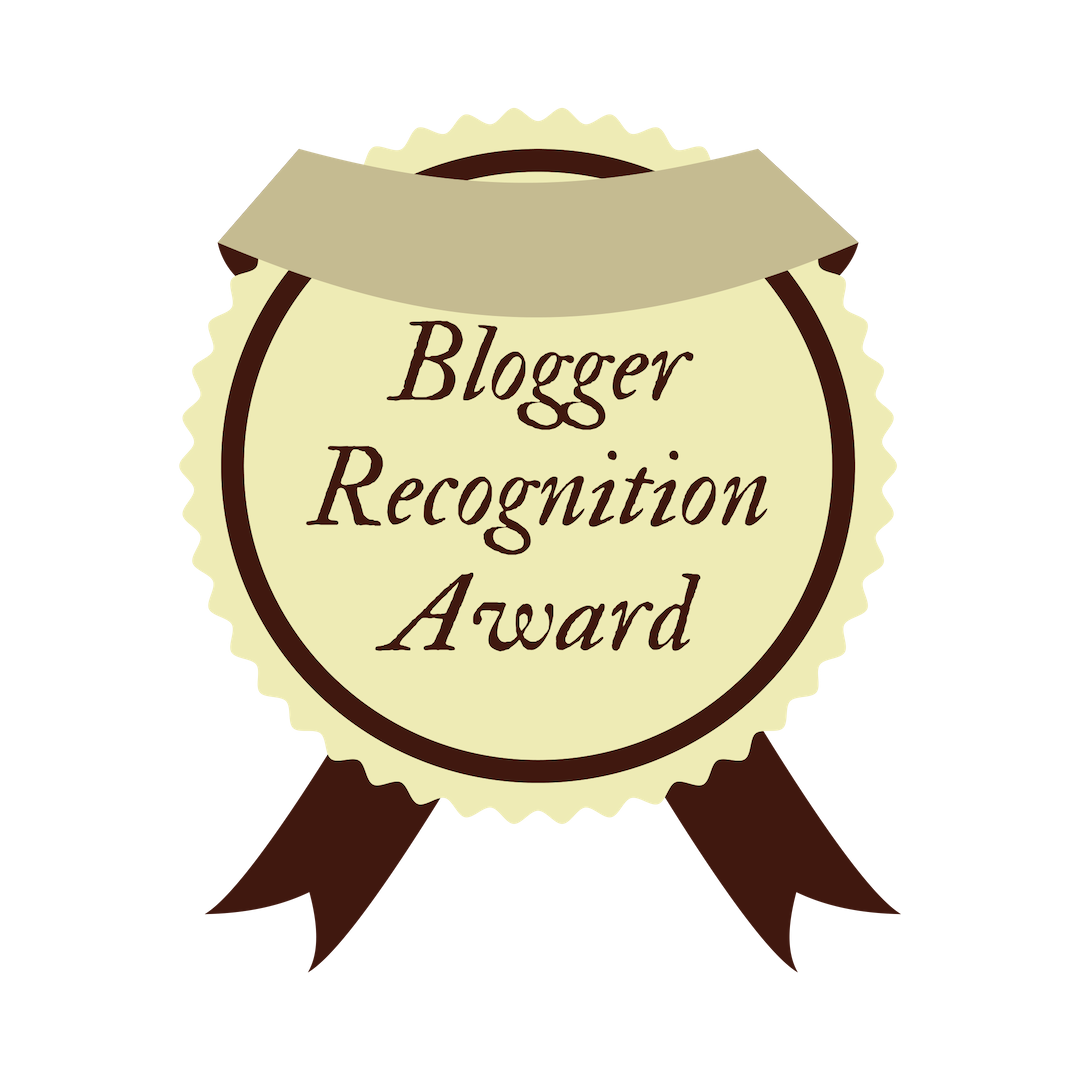 blogger recognition award - the ray journey