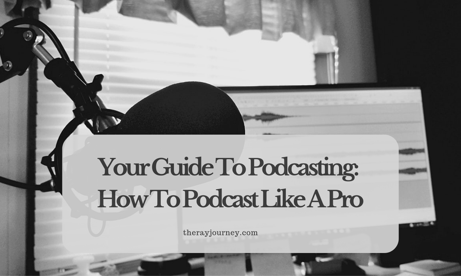your guide to podcasting; how to podcast like a pro. photo taken by tommy lopez.
