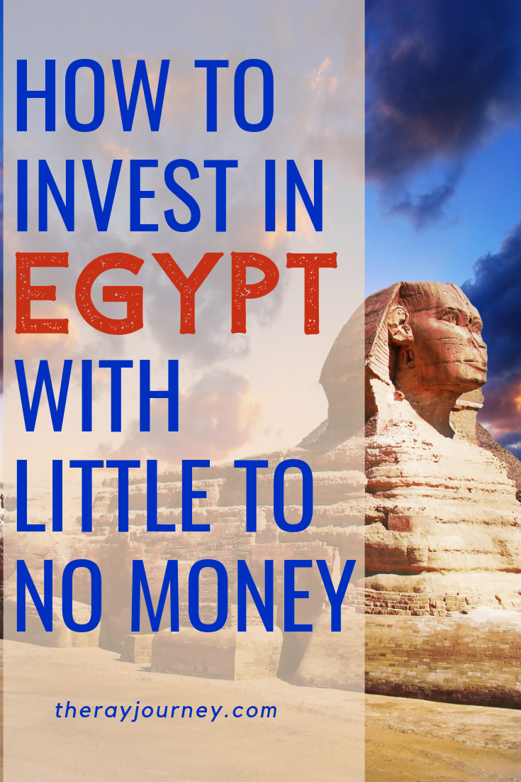 passive income in egypt. how to invest in egypt with little to no money. Pinterest.